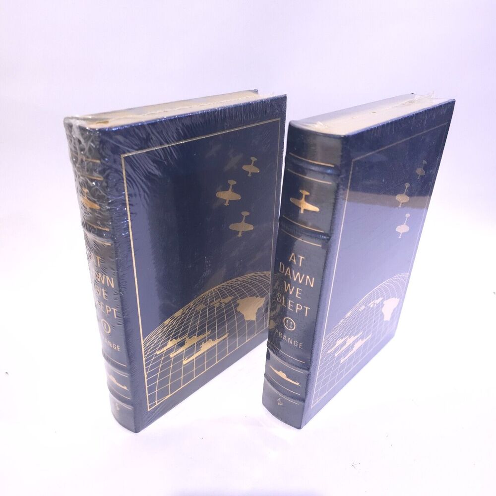 EASTON PRESS AT DAWN WE SLEPT GORDON PRANGE 2 VOLUME SET MILITARY - new SEALED! - Picture 6 of 15